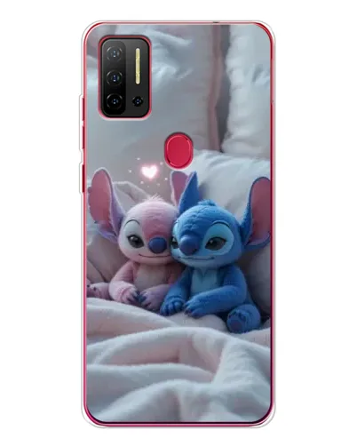 Чехол для Ulefone Note 11P с картинкой «Плюшевые Стич Ангел»