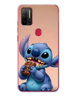 Чехол для Ulefone Note 11P с картинкой «Стич ест шоколад» Чехол для Ulefone Note 11P с картинкой «Стич ест шоколад»