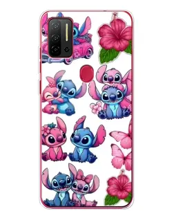 Чехол для Ulefone Note 11P с картинкой «Стикеры Stitch и Angel» Чехол для Ulefone Note 11P с картинкой «Стикеры Stitch и Angel»