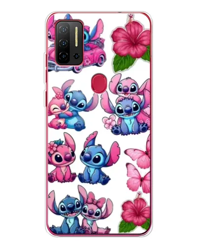 Чехол для Ulefone Note 11P с картинкой «Стикеры Stitch и Angel» Чехол для Ulefone Note 11P с картинкой «Стикеры Stitch и Angel»