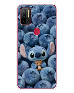Чехол для Ulefone Note 11P с картинкой «Стич и голубика» Чехол для Ulefone Note 11P с картинкой «Стич и голубика»