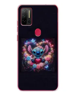 Чехол для Ulefone Note 11P с картинкой «Stitch в цветах» Чехол для Ulefone Note 11P с картинкой «Stitch в цветах»