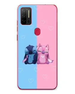 Чехол для Ulefone Note 11P с картинкой «Stitch и Angel Love» Чехол для Ulefone Note 11P с картинкой «Stitch и Angel Love»