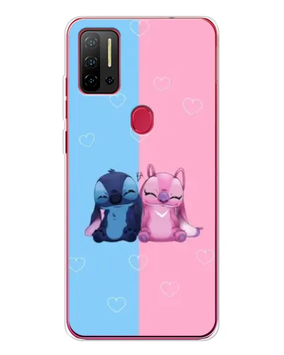 Чехол для Ulefone Note 11P с картинкой «Stitch и Angel Love» Чехол для Ulefone Note 11P с картинкой «Stitch и Angel Love»
