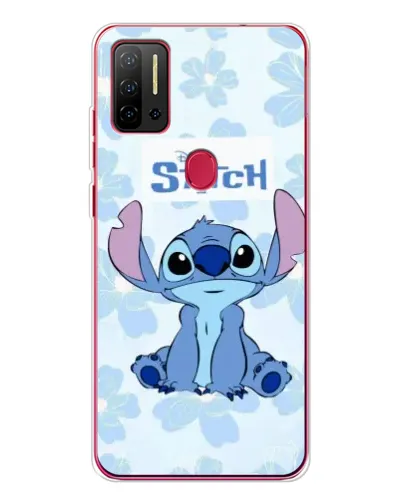 Чехол для Ulefone Note 11P с картинкой «Stitch среди цветов» Чехол для Ulefone Note 11P с картинкой «Stitch среди цветов»