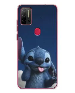 Чехол для Ulefone Note 11P с картинкой «Стич в облаках»