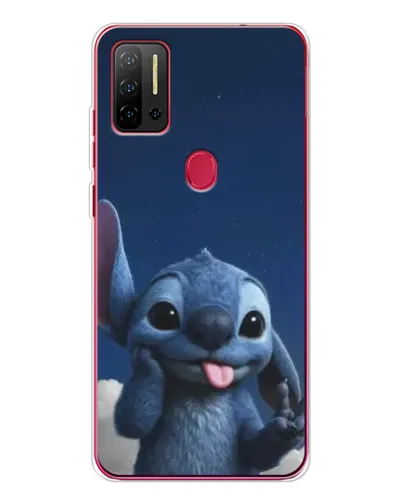 Чехол для Ulefone Note 11P с картинкой «Стич в облаках»