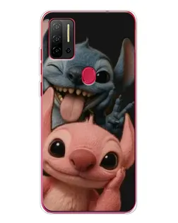 Чехол для Ulefone Note 11P с картинкой «Стич и Ангел»