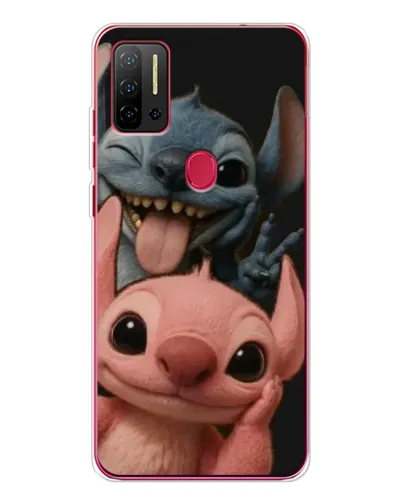 Чехол для Ulefone Note 11P с картинкой «Стич и Ангел»