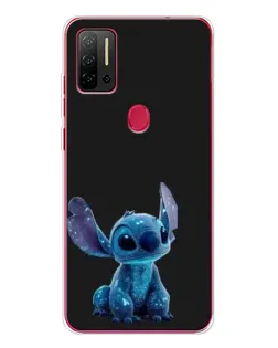Чехол для Ulefone Note 11P с картинкой «Стич на черном»