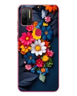 Чохол для Ulefone Note 11P з картинкою «Квіткова феєрія»