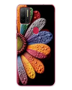 Чохол для Ulefone Note 11P з картинкою «Райдужна квітка»