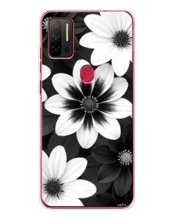 Чохол для Ulefone Note 11P з картинкою «Монохромні айстри»