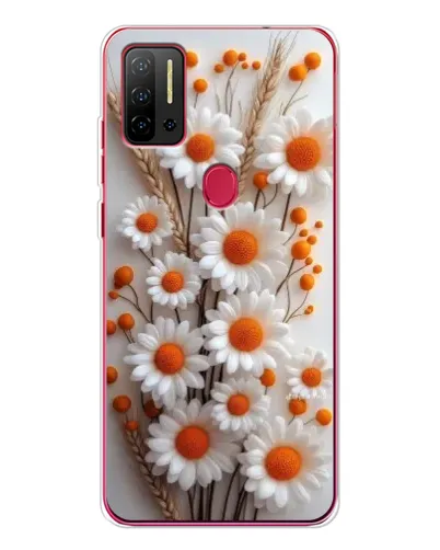 Чохол для Ulefone Note 11P з картинкою «Білі сухоцвіти» Чохол для Ulefone Note 11P з картинкою «Білі сухоцвіти»