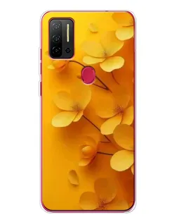 Чохол для Ulefone Note 11P з картинкою «Золоті пелюстки»