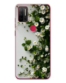 Чохол для Ulefone Note 11P з картинкою «Гілка дрібних білих квітів»