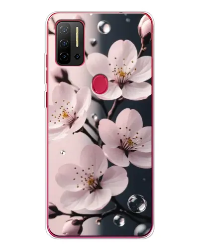 Чехол для Ulefone Note 11P с картинкой «Нежная сакура и капли» Чехол для Ulefone Note 11P с картинкой «Нежная сакура и капли»