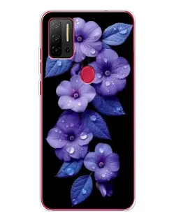 Чехол для Ulefone Note 11P с картинкой «Фиолетовые цветы с росою» Чехол для Ulefone Note 11P с картинкой «Фиолетовые цветы с росою»