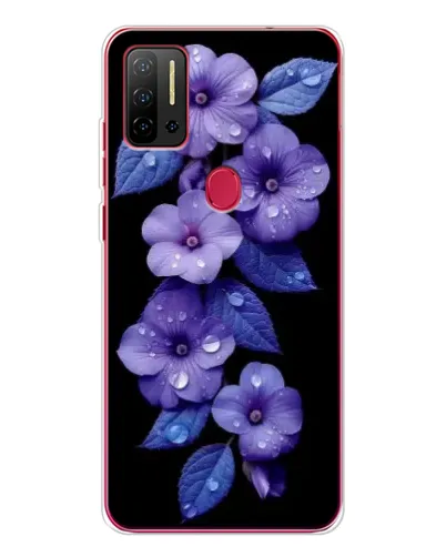 Чохол для Ulefone Note 11P з картинкою «Фіолетові квіти з росою» Чохол для Ulefone Note 11P з картинкою «Фіолетові квіти з росою»