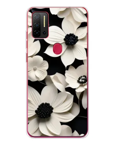 Чохол для Ulefone Note 11P з картинкою «Об'ємні білі квіти» Чохол для Ulefone Note 11P з картинкою «Об'ємні білі квіти»