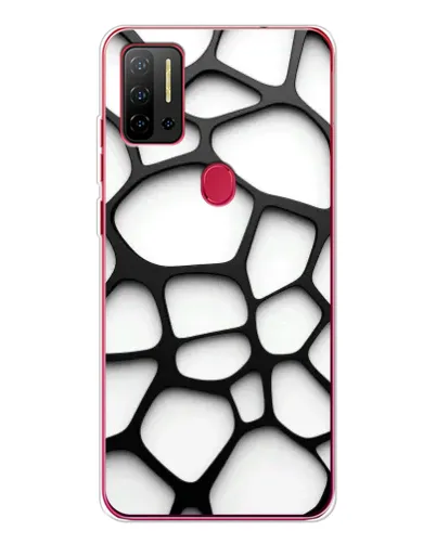 Чохол для Ulefone Note 11P з картинкою «Біла об'ємна сітка» Чохол для Ulefone Note 11P з картинкою «Біла об'ємна сітка»