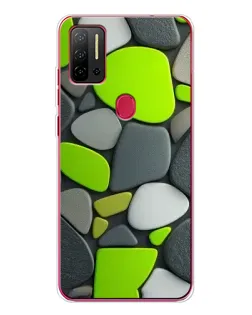 Чехол для Ulefone Note 11P с картинкой «Яркая неоновая галька»