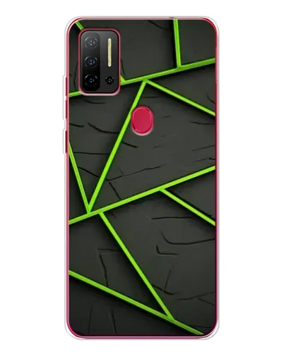 Чохол для Ulefone Note 11P з картинкою «Зелені геометричні лінії» Чохол для Ulefone Note 11P з картинкою «Зелені геометричні лінії»