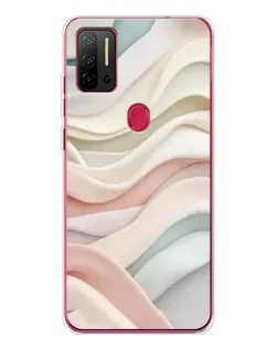 Чехол для Ulefone Note 11P с картинкой «Пастельные нежные волны»