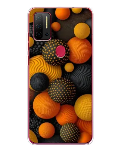 Чохол для Ulefone Note 11P з картинкою «Об'ємні помаранчеві сфери» Чохол для Ulefone Note 11P з картинкою «Об'ємні помаранчеві сфери»