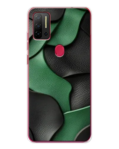 Чохол для Ulefone Note 11P з картинкою «Зелені шкіряні хвилі» Чохол для Ulefone Note 11P з картинкою «Зелені шкіряні хвилі»
