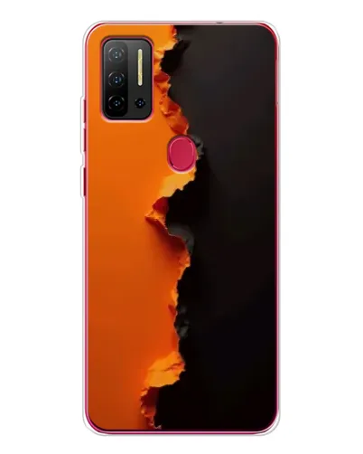 Чохол для Ulefone Note 11P з картинкою «Помаранчевий розлом» Чохол для Ulefone Note 11P з картинкою «Помаранчевий розлом»