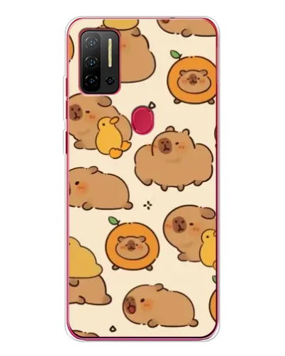 Чехол для Ulefone Note 11P с картинкой «Капибары с апельсинами» Чехол для Ulefone Note 11P с картинкой «Капибары с апельсинами»