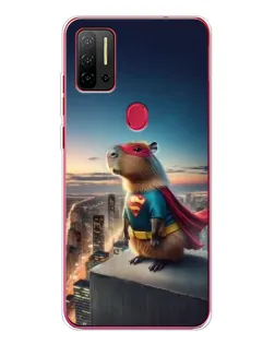 Чехол для Ulefone Note 11P с картинкой «Капи-мен супергерой»