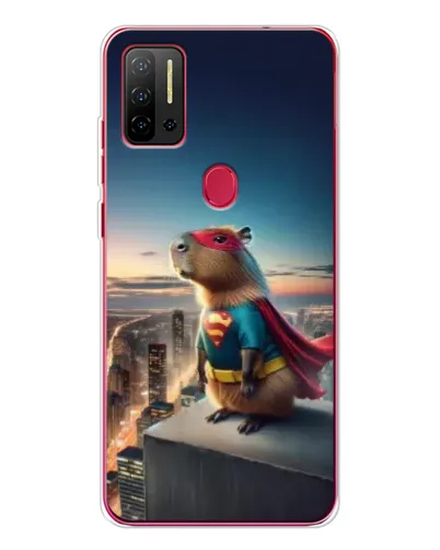 Чехол для Ulefone Note 11P с картинкой «Капи-мен супергерой» Чехол для Ulefone Note 11P с картинкой «Капи-мен супергерой»