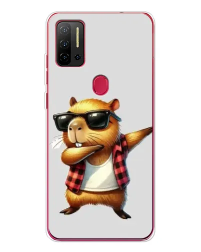 Чехол для Ulefone Note 11P с картинкой «Капибара рэпер даб» Чехол для Ulefone Note 11P с картинкой «Капибара рэпер даб»