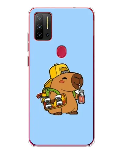 Чехол для Ulefone Note 11P с картинкой «Капибара на скейте» Чехол для Ulefone Note 11P с картинкой «Капибара на скейте»
