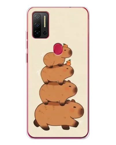 Чехол для Ulefone Note 11P с картинкой «Башня из капибар» Чехол для Ulefone Note 11P с картинкой «Башня из капибар»