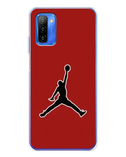 Чехол для Ulefone Note 12 с картинкой «Jordan Red Back» Чехол для Ulefone Note 12 с картинкой «Jordan Red Back»