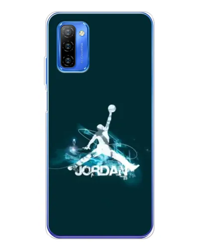 Чехол для Ulefone Note 12 с картинкой «Jordan Blue Fire» Чехол для Ulefone Note 12 с картинкой «Jordan Blue Fire»