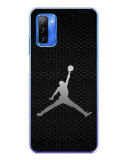 Чехол для Ulefone Note 12 с картинкой «Jordan Dark Carbon»