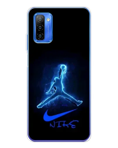 Чехол для Ulefone Note 12 с картинкой «Jordan Neon Blue» Чехол для Ulefone Note 12 с картинкой «Jordan Neon Blue»
