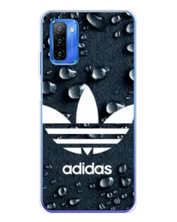 Чехол для Ulefone Note 12 с картинкой «Adidas Trefoil Blue»