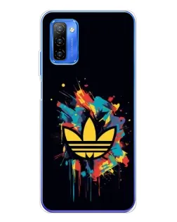 Чехол для Ulefone Note 12 с картинкой «Adidas Splash»