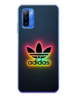 Чехол для Ulefone Note 12 с картинкой «Неоновый Adidas»