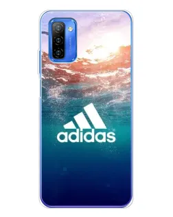 Чехол для Ulefone Note 12 с картинкой «Океанская глубина адидас»