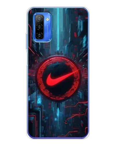 Чехол для Ulefone Note 12 с картинкой «Техногенный стиль Nike» Чехол для Ulefone Note 12 с картинкой «Техногенный стиль Nike»