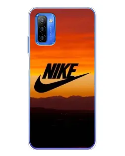 Чехол для Ulefone Note 12 с картинкой «Nike — вечерний горизонт»