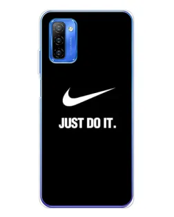 Чехол для Ulefone Note 12 с картинкой «Классический принт Nike»