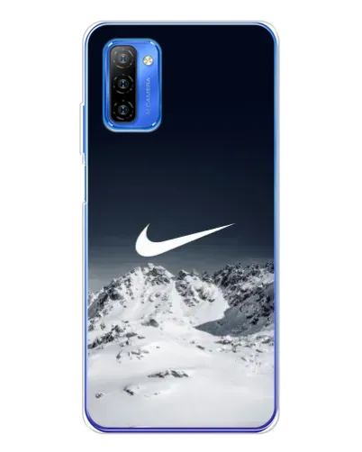 Чехол для Ulefone Note 12 с картинкой «Nike — зимние горы» Чехол для Ulefone Note 12 с картинкой «Nike — зимние горы»