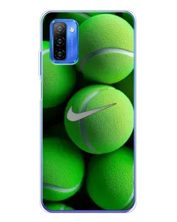 Чехол для Ulefone Note 12 с картинкой «Теннисные мячи Найк»